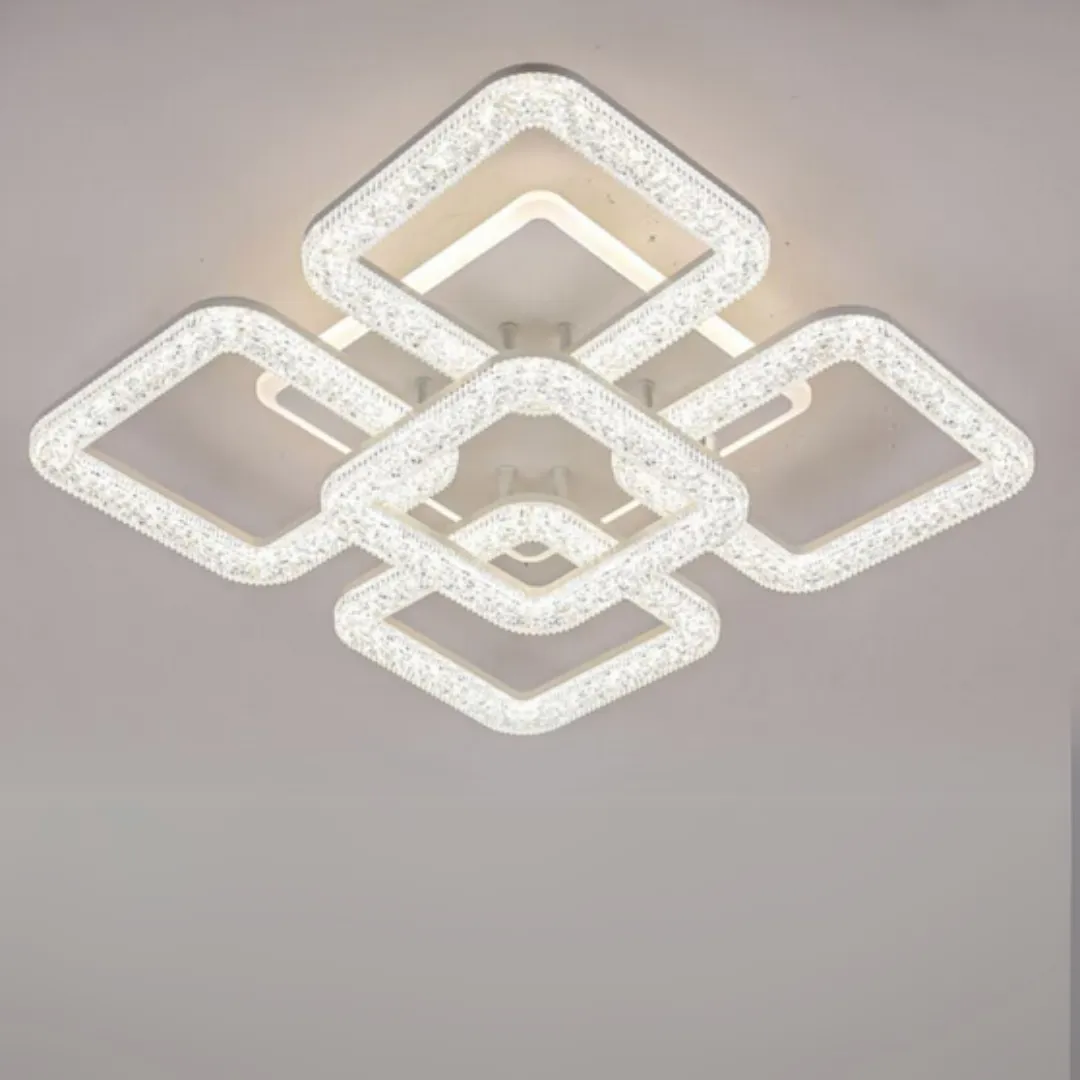 Alessandro Design Astrid 134W lustra LED alba dimabila
