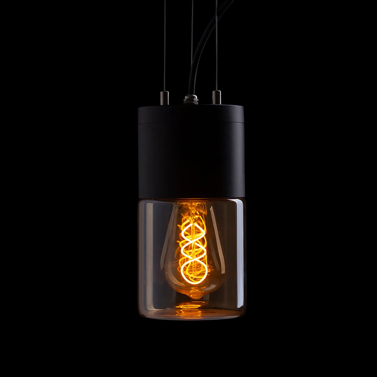 Rendl Light Studio Quinn pendul exterior E27 sticla chihlimbar