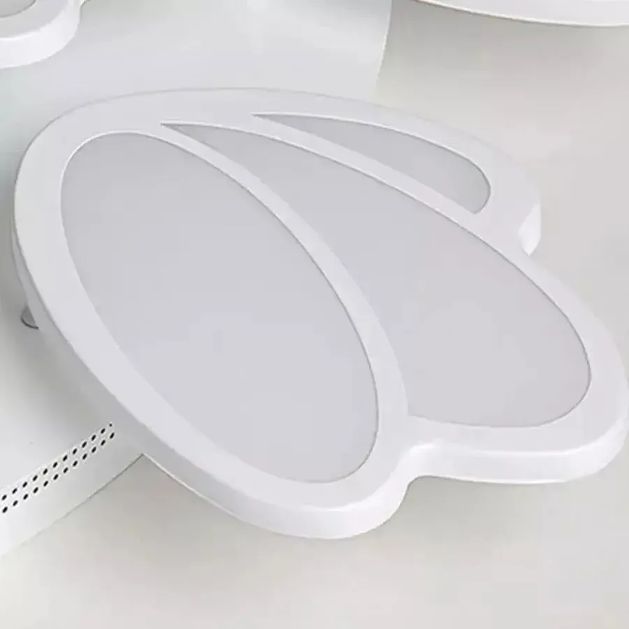 Alessandro Design Tulip lustra LED alba 45W 3 petale