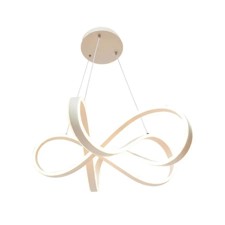 Alessandro Design INFINITY HALO 69W lustra LED alba dimabila