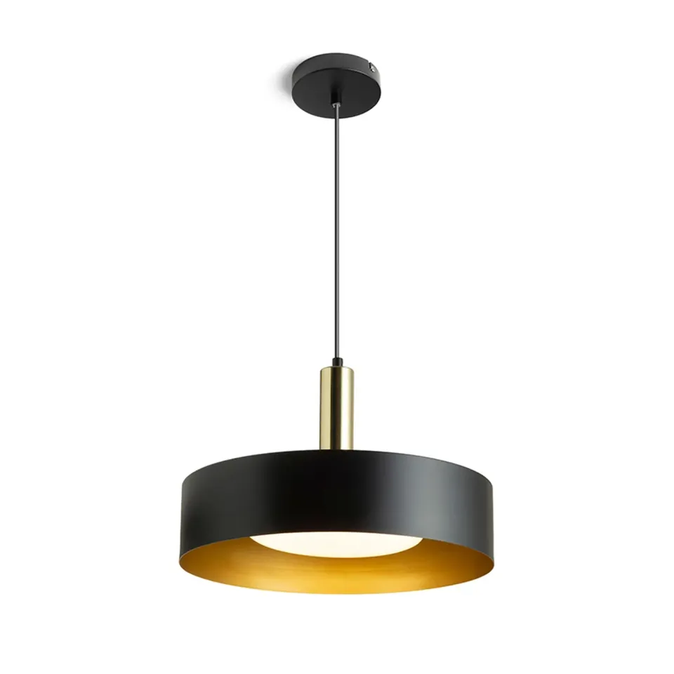 Rendl Giulia 40 pendul negru-auriu metal
