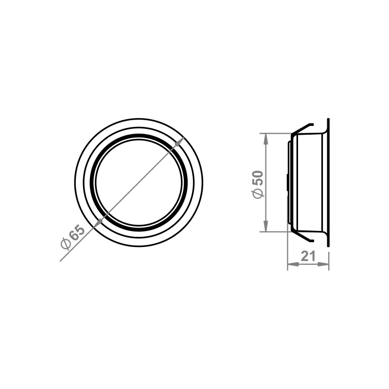 Furnika Kolos LED plafonieră IP44 pentru baie