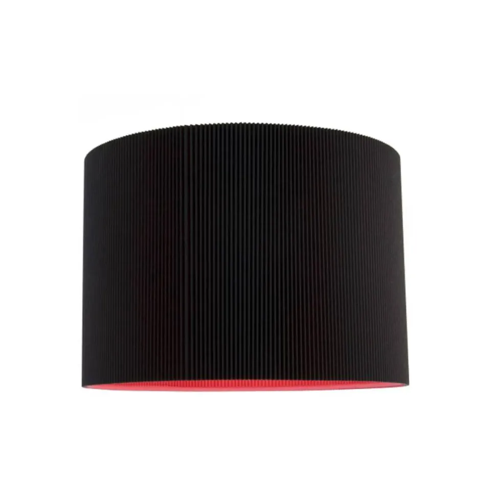 Rendl Light Studio Micro Pleat lampa neagra interior