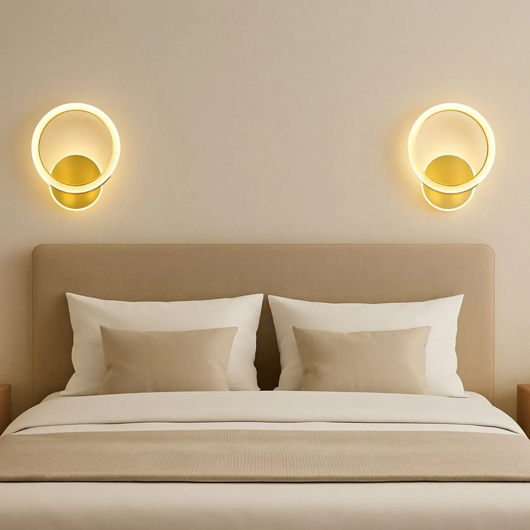 Alessandro Design Dario aplica LED 33W aurie telecomanda