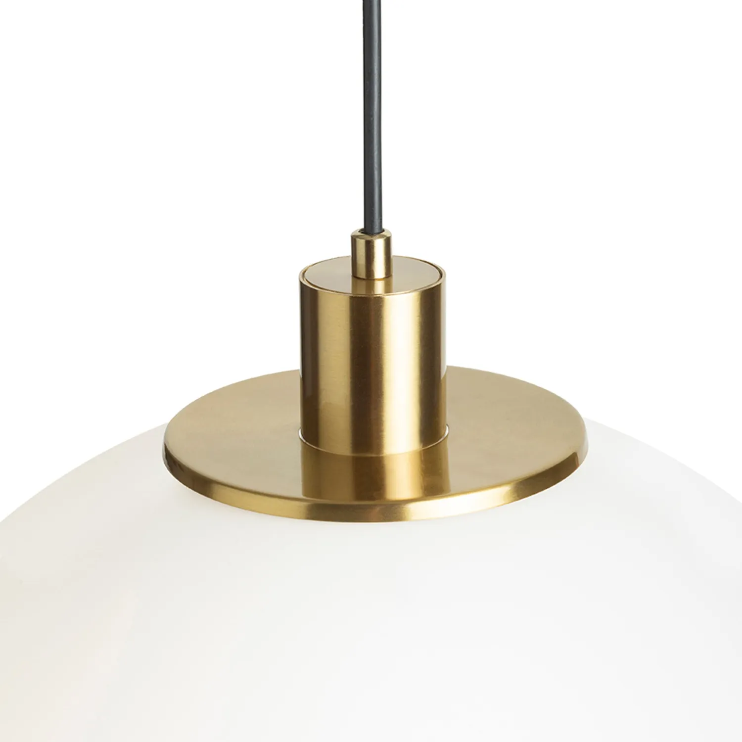 Rendl Boulder pendul sticla opal E27 alama