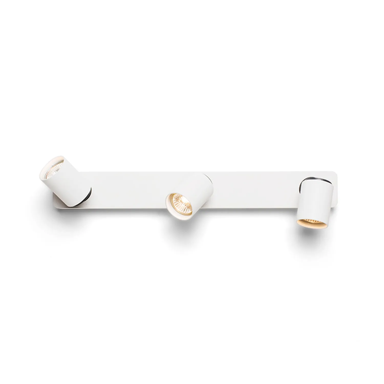 Rendl Dugme III spot alb antracit metal