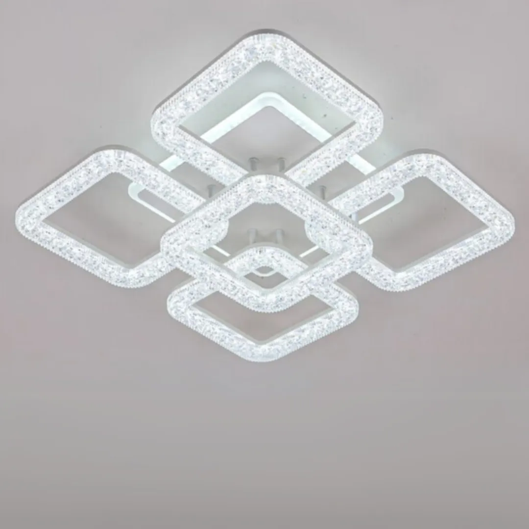 Alessandro Design Astrid 134W lustra LED alba dimabila