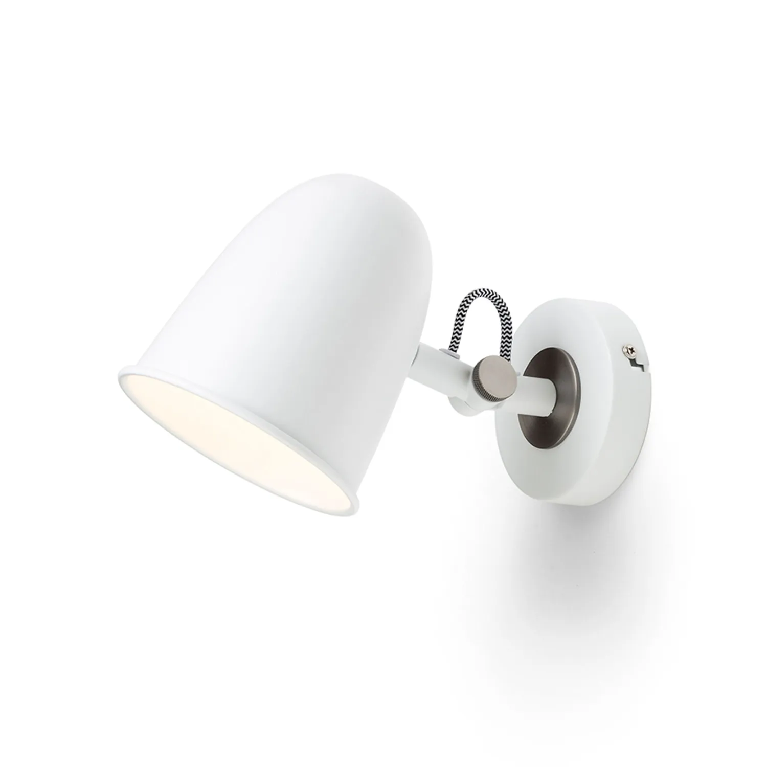 Rendl Light Studio Danny aplica perete negru alama E14