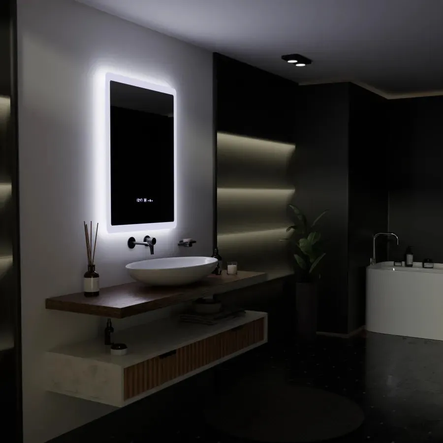 Alessandro Design Elancee Marcello oglinda LED 60x80cm antiaburire