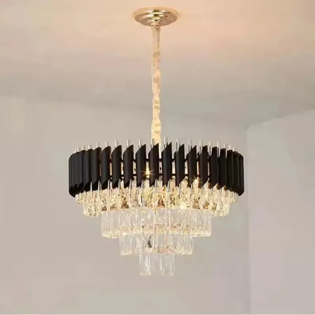 Alessandro Design Rubert candelabru 9xE14 auriu cu cristale