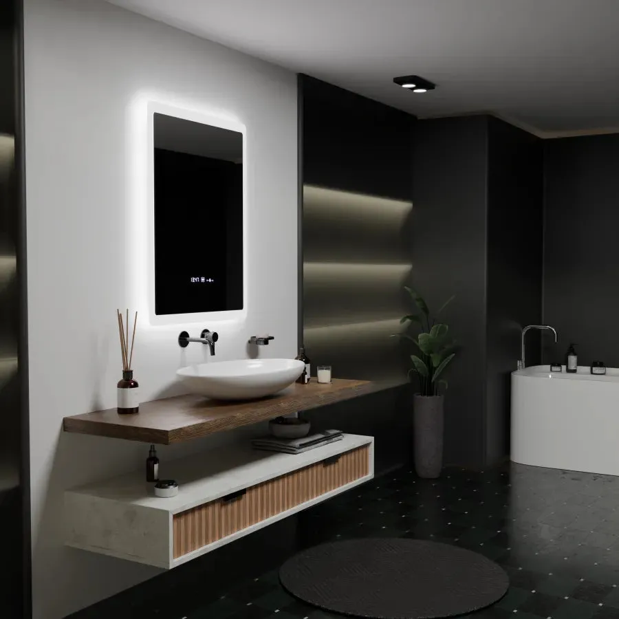 Alessandro Design Elancee Marcello oglinda LED 60x80cm antiaburire