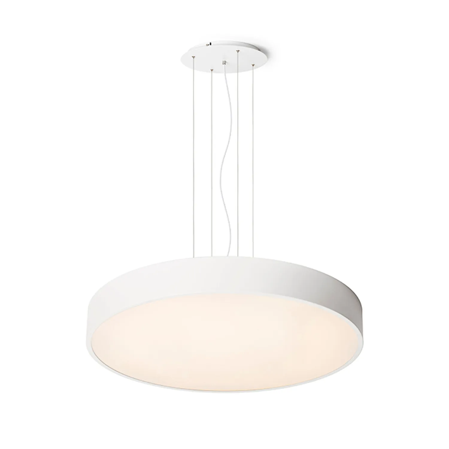 Rendl Light Studio Mezzo 80 plafoniera alba LED dimabila