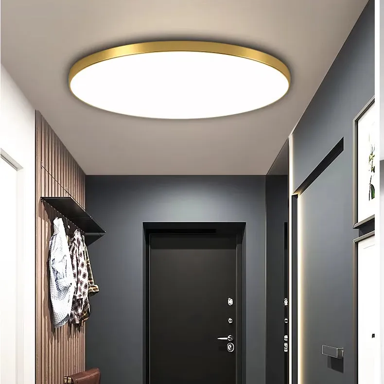 Alessandro Design Solis plafoniera LED 70W aurie 47cm rece
