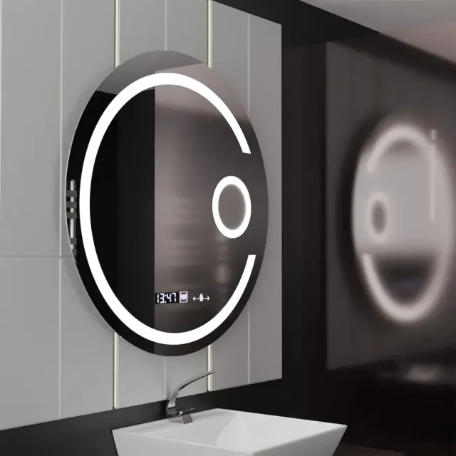Alessandro Design Marcello oglinda LED rotunda 70cm 22W