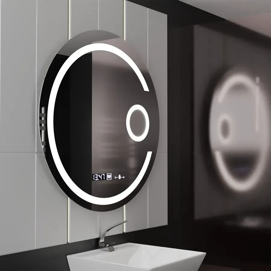 Alessandro Design Marcello oglinda LED rotunda 70cm 22W
