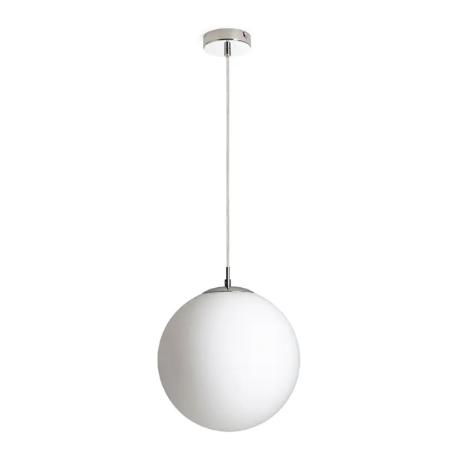 Rendl Light Studio Luna 30 pendul sticla opal crom