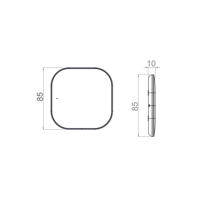 Furnika FWC-1000 încărcător wireless negru rapid