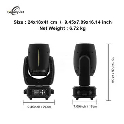 Shehds GalaxyJet 180W moving head beam LED
