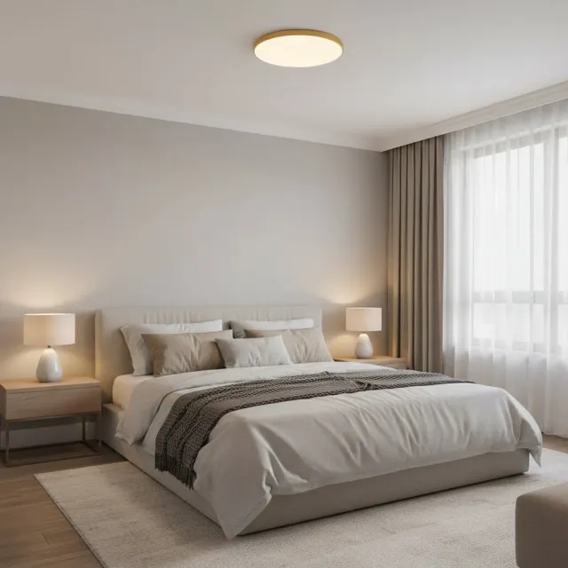 Alessandro Design Solis plafoniera LED 70W aurie 47cm rece