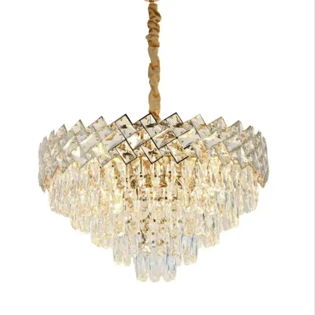 Alessandro Design Joel candelabru cristal auriu 10xE27