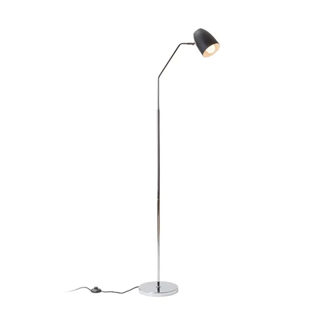 Rendl Pragma lampadar E27 negru crom