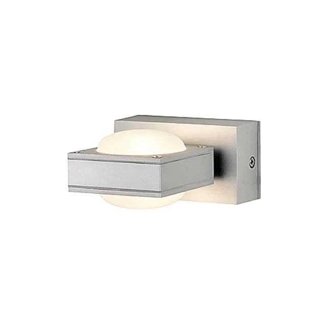 Rendl Bulflat IP44 plafoniera gri rezistenta apa