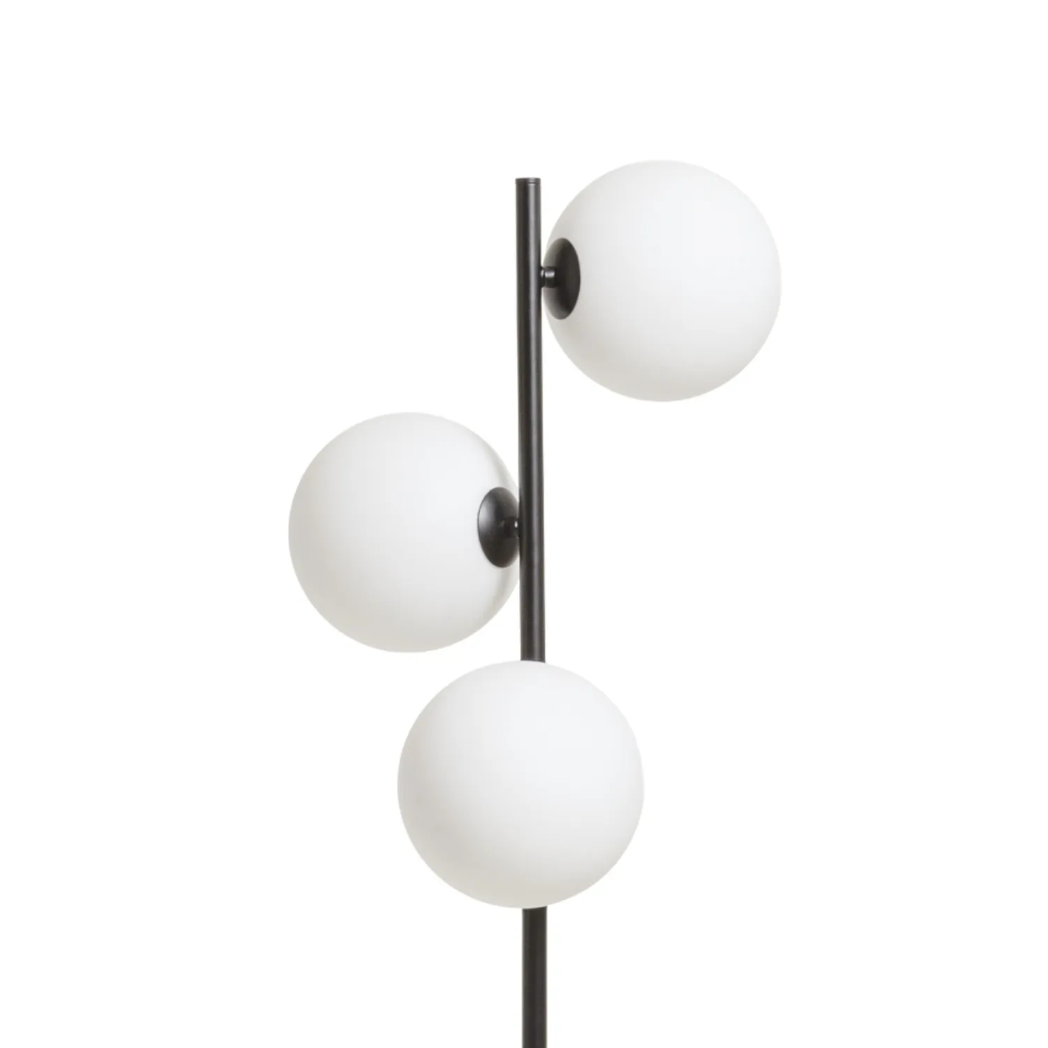 rendl light studio Etheria lampadar negru 3 globuri G9