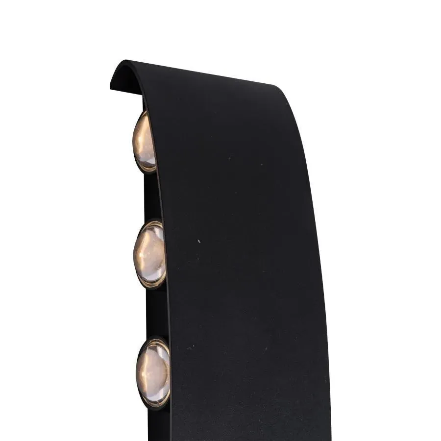 Alessandro Design Fantas Aplica LED 10x1W Neagra IP65