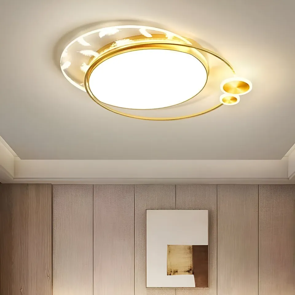 Alessandro Design Lorenzo 40W lustra led aurie dimabila