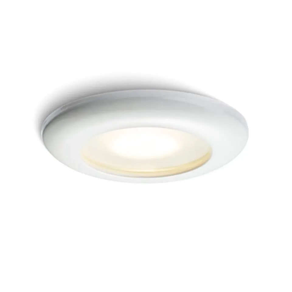 Rendl Acua 230V spot încastrat baie alb sticlă satinată