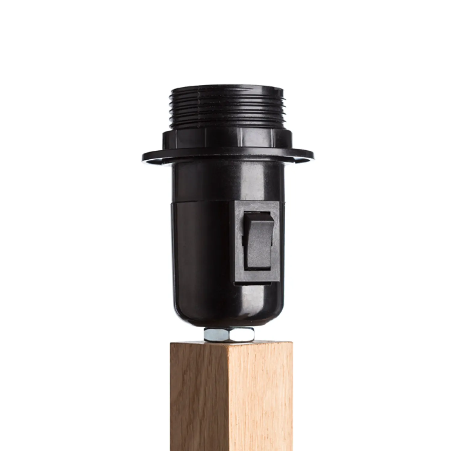 Rendl Light Studio Woody bază lampă masă stejar E27