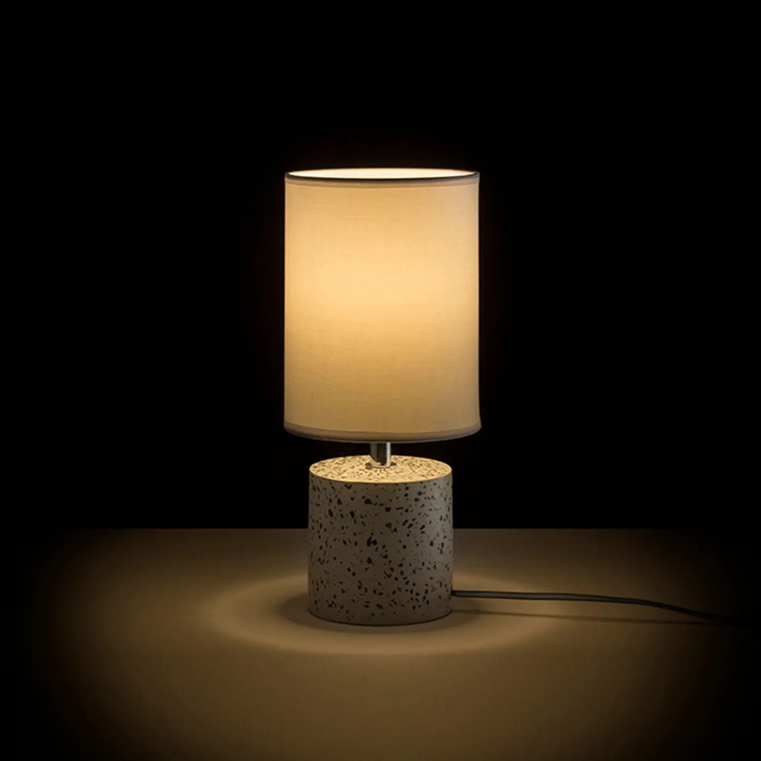 Rendl Light Studio Camino Bord veioza alb terrazzo