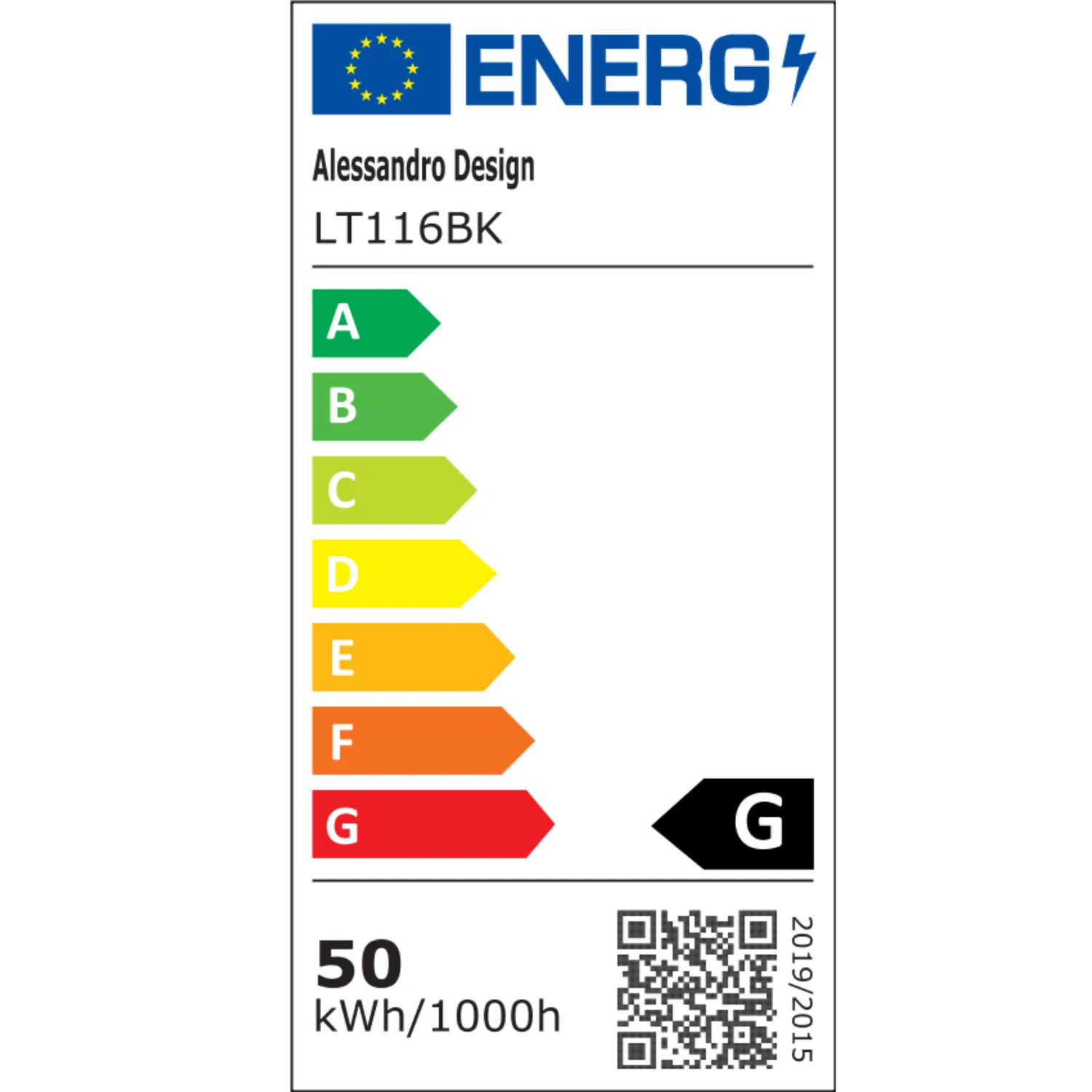 Alessandro Design Rina lustra LED liniara 50W neagra reglabila