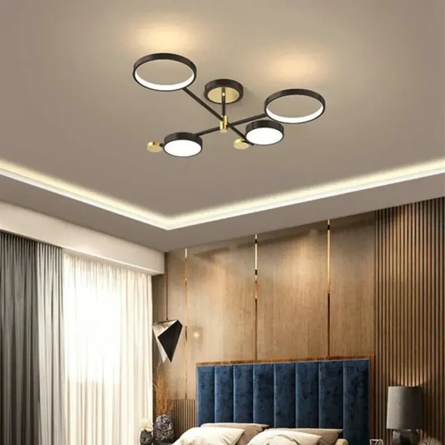 Alessandro Design Maria 22W lustra LED neagra dimabila