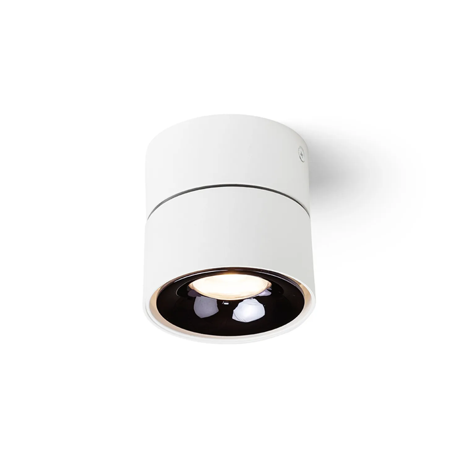 Rendl Albano spot LED aplicat alb cilindric exterior