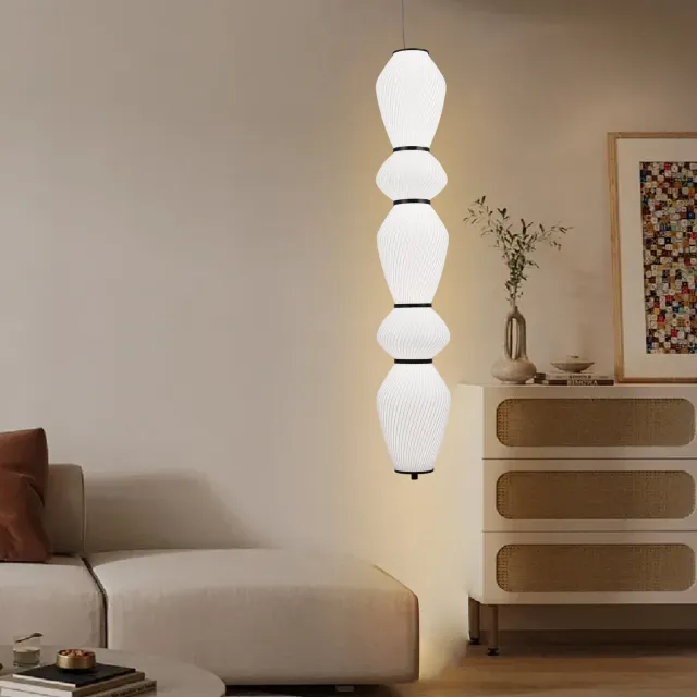 Alessandro Design LM510/5BK candelabru LED alb 77W telecomanda