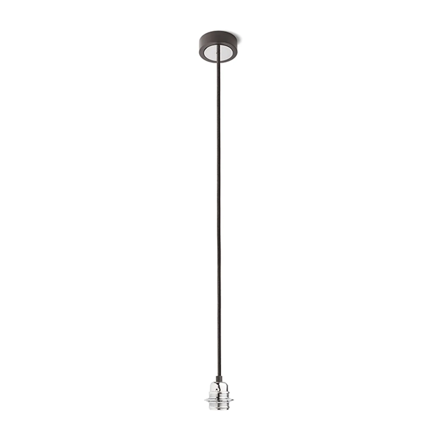 Rendl Light Studio Hex pendul negru E27 cu cablu textil