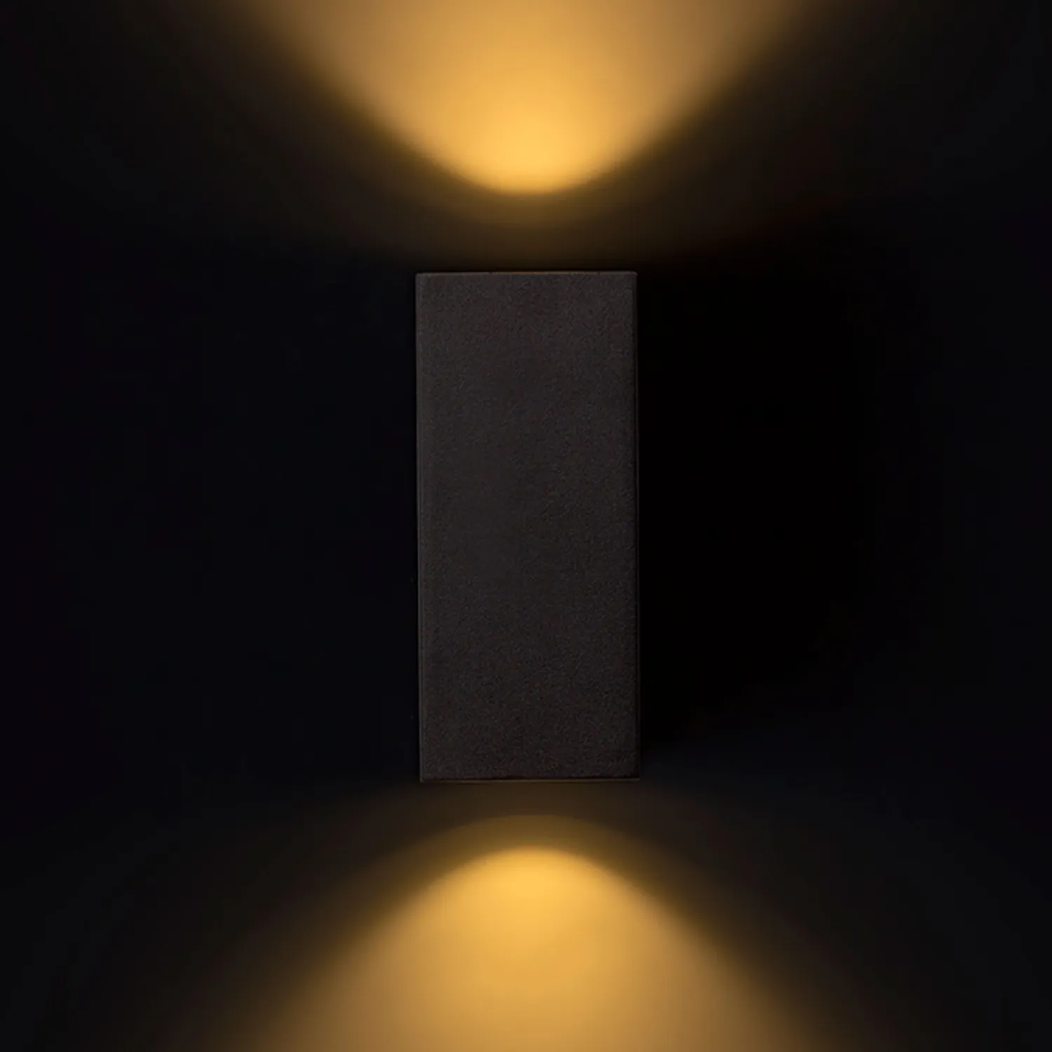 Rendl Light Studio Kubi II aplica exterior antracit LED Up-Down