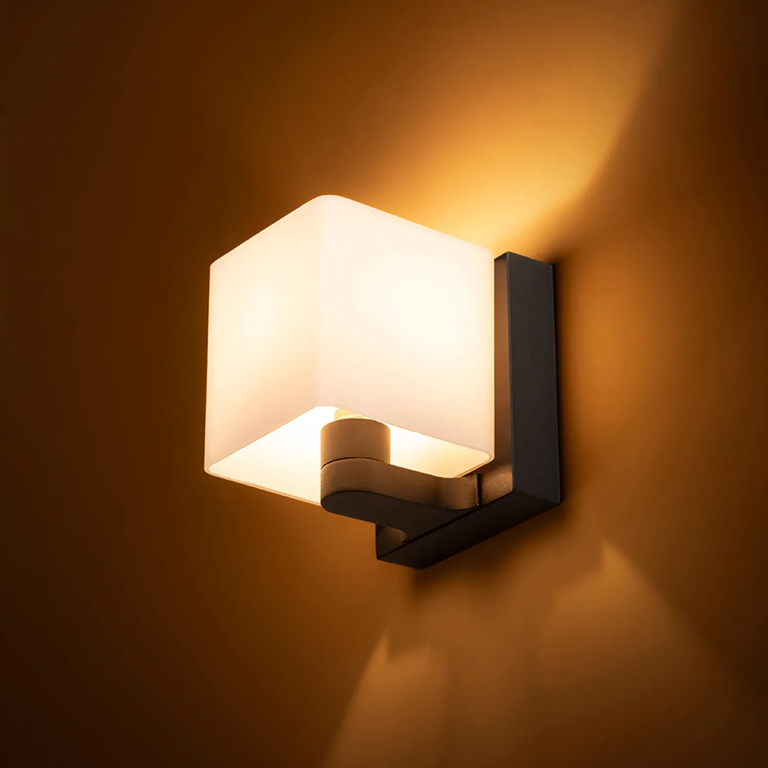 Rendl Light Studio Philly aplica perete negru opal G9