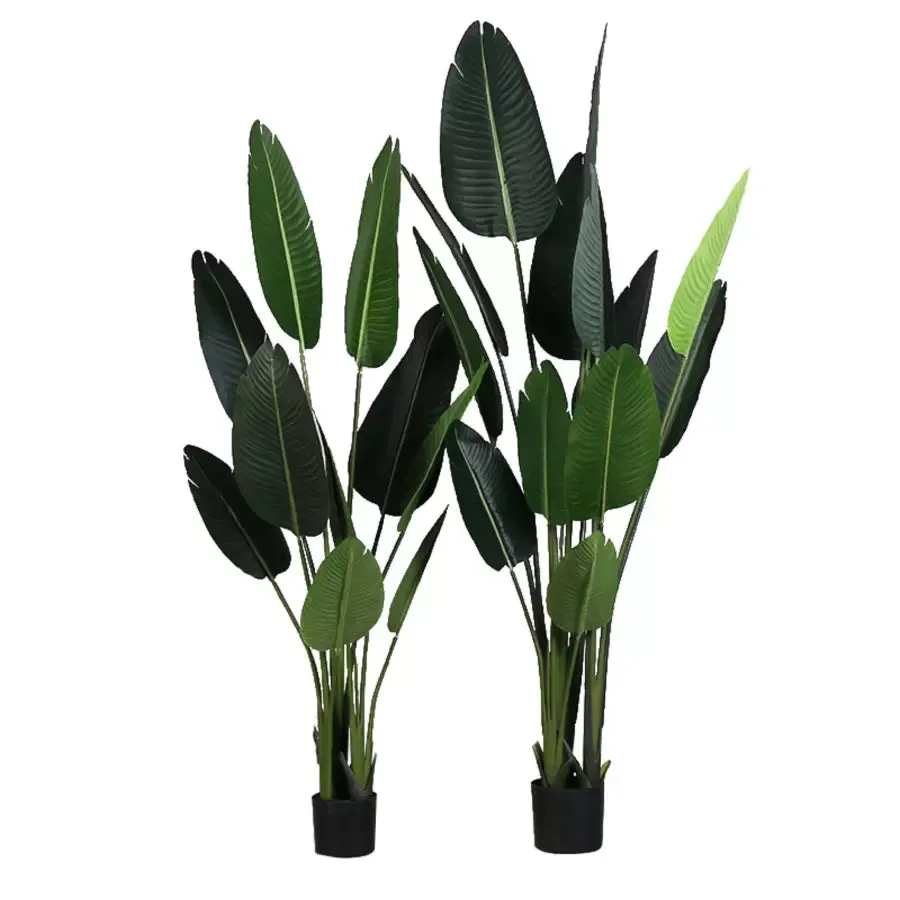 Alessandro Design Strelitzia Nicolai planta artificiala 180cm 16 frunze
