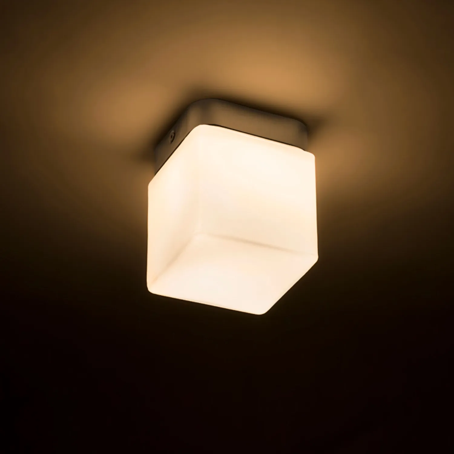 Rendl Esica SQ plafoniera LED crom patrata