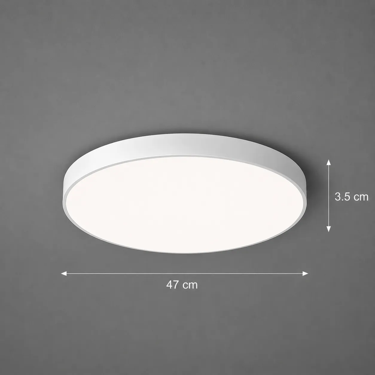 Alessandro Design Solis plafonieră LED 47cm 70W albă