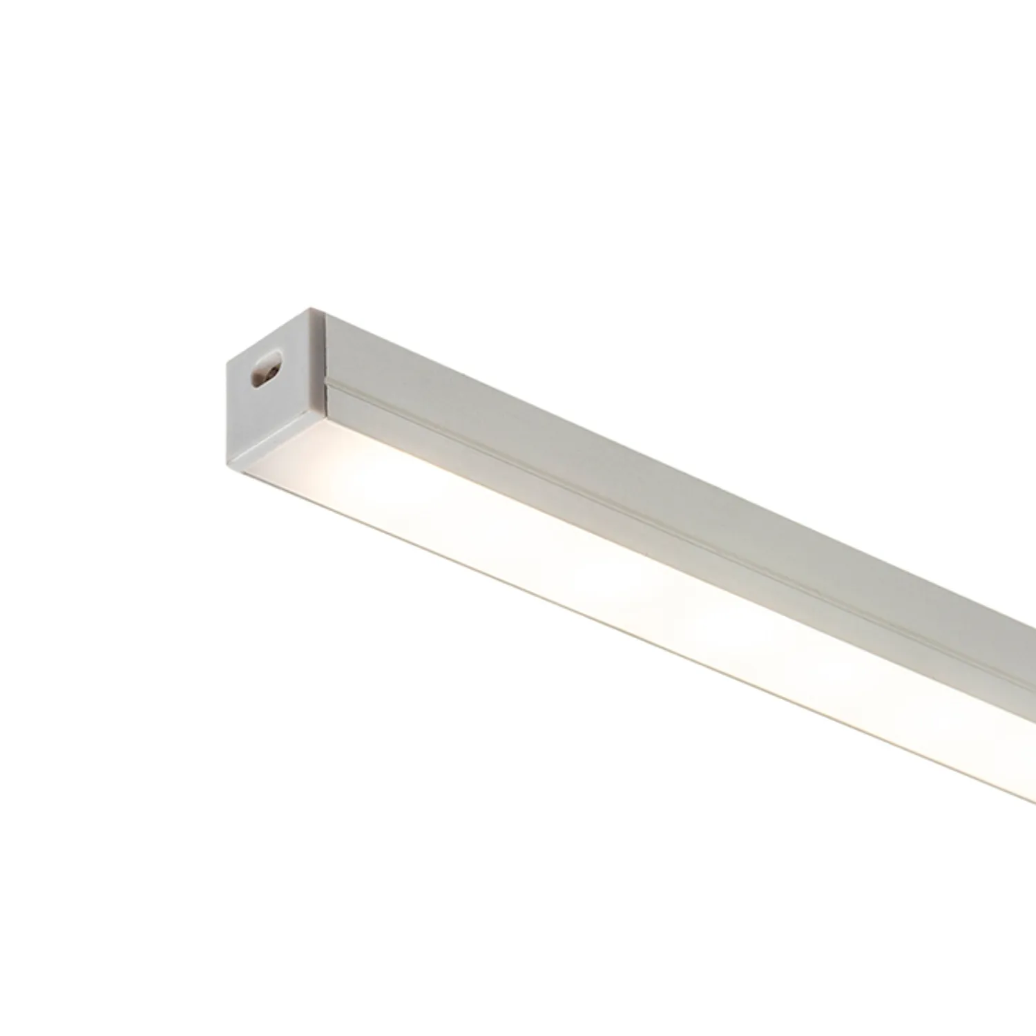 Rendl Profil C banda LED aluminiu aparent 100 cm difuzor