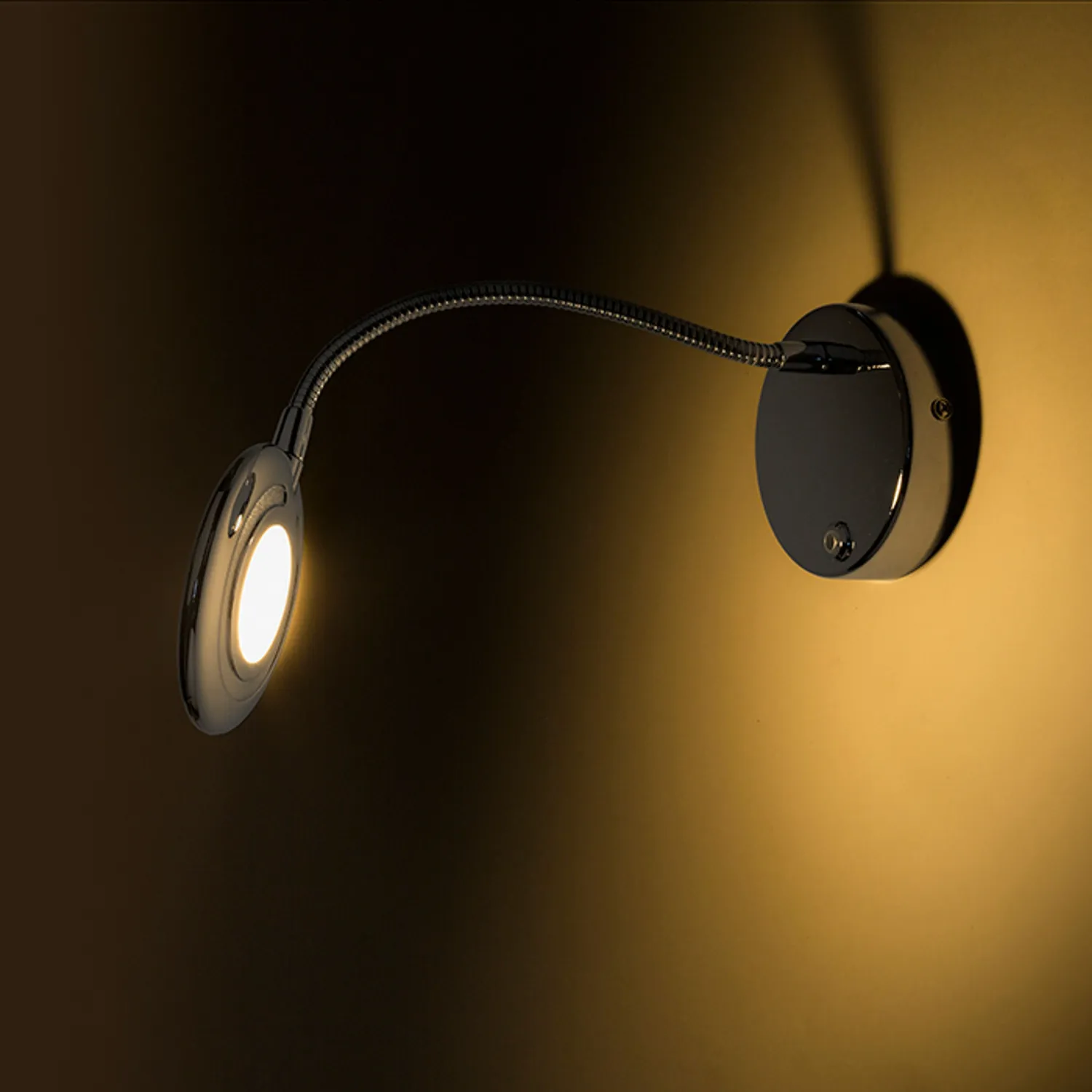 Rendl Light Studio Flap aplica citit crom LED