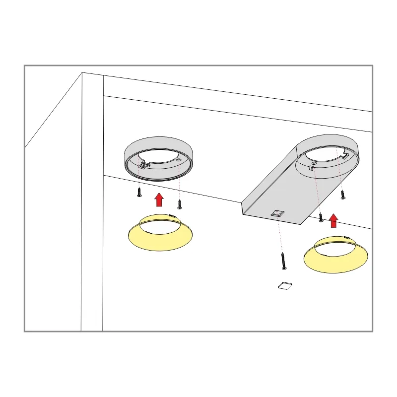 Furnika Space 2 intrerupator tactil LED