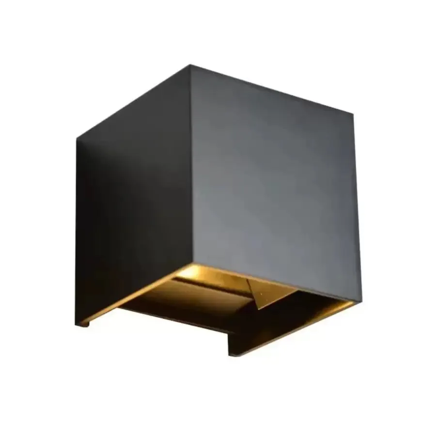 Alessandro Design Aryan 10W aplică exterior neagră lumină caldă