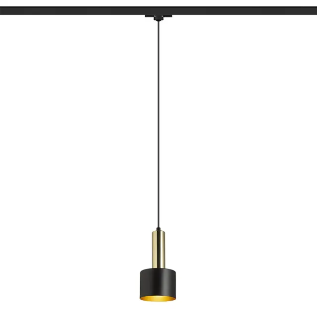 Rendl Giulia 12 pendul sina trifazata negru-alamă metal