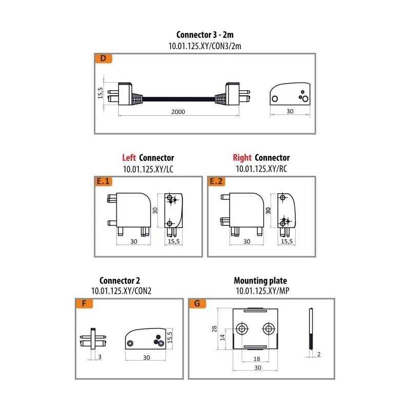 Furnika Kitchen SET set LED bucătărie sub dulap