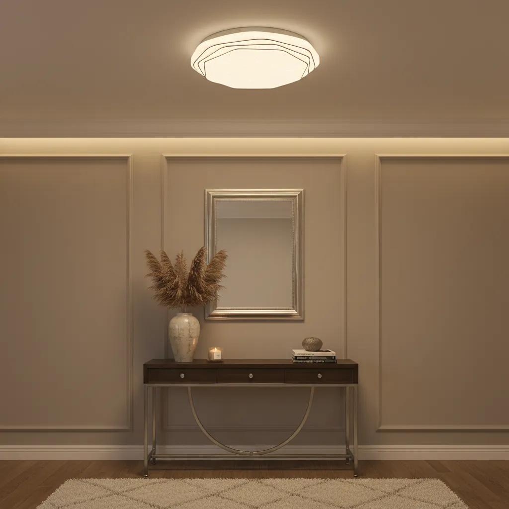 Alessandro Design plafoniera LED 22W alba 23 cm 3000K-6000K
