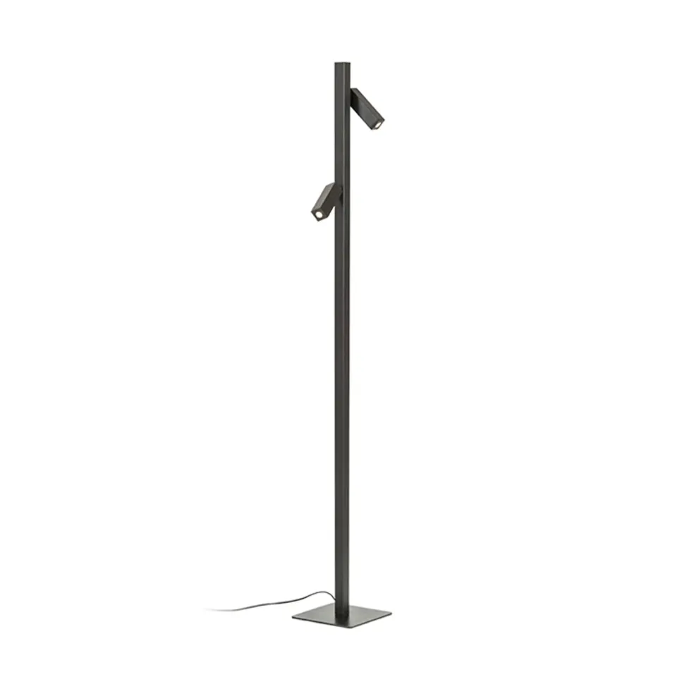 Rendl Light Studio Fado Golv lampadar negru LED orientabil